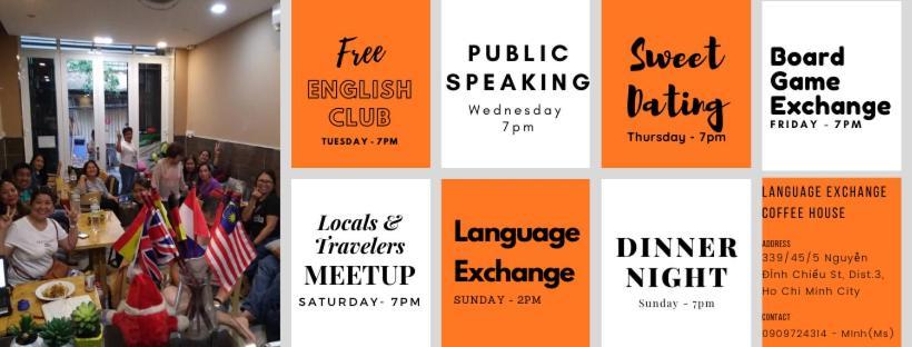 Language Exchange Hostel 2 Хошимин Экстерьер фото